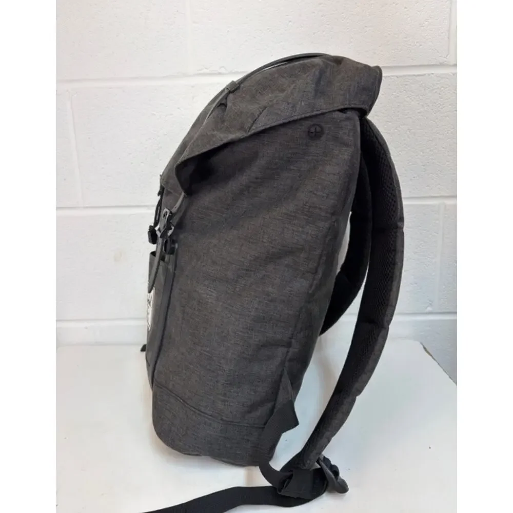 Herschel Rubber Strap Little America Backpack Charcoal Gray *FLAWED* Utility